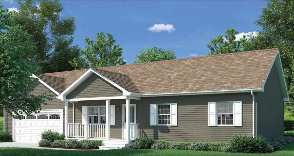 Patriot Ranch Modular Home by Next Modular