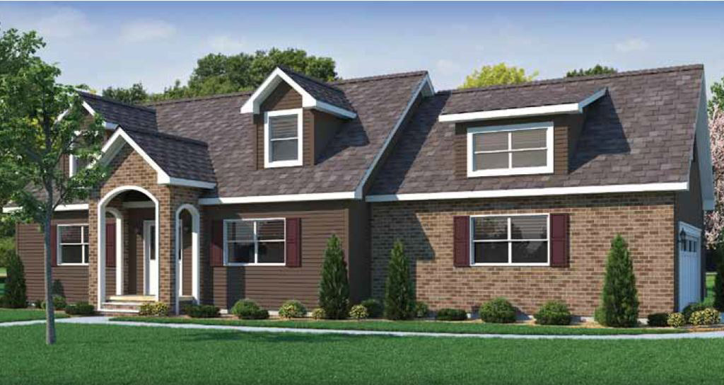 Pembrooke Cape Cod Modular Home (Unfinished 2nd Floor) by Next Modular