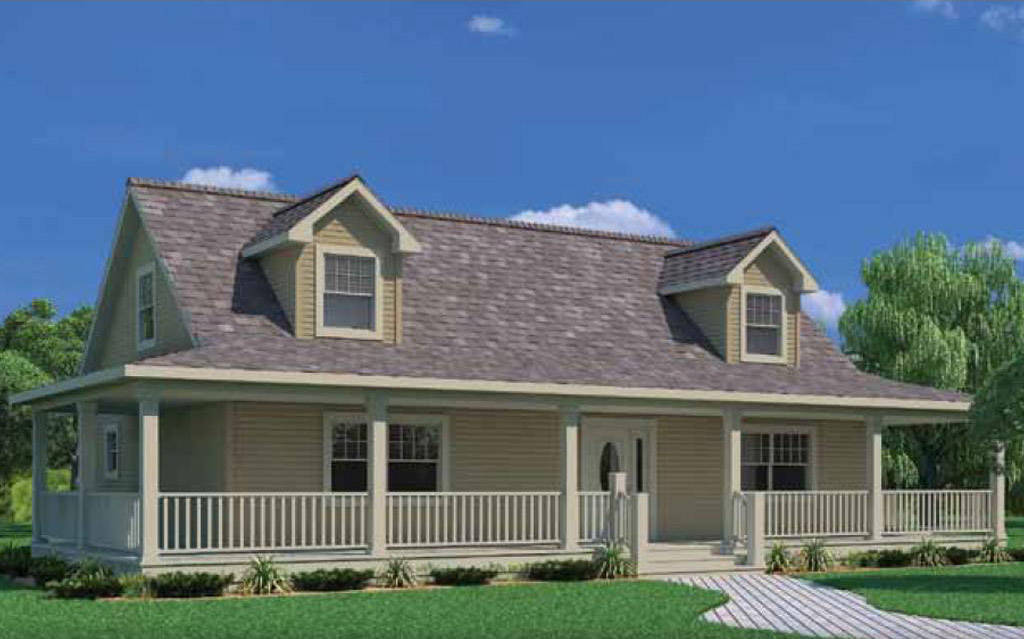 Providence 44 Cape Cod Modular Home (Unfinished 2nd Floor) by Next Modular