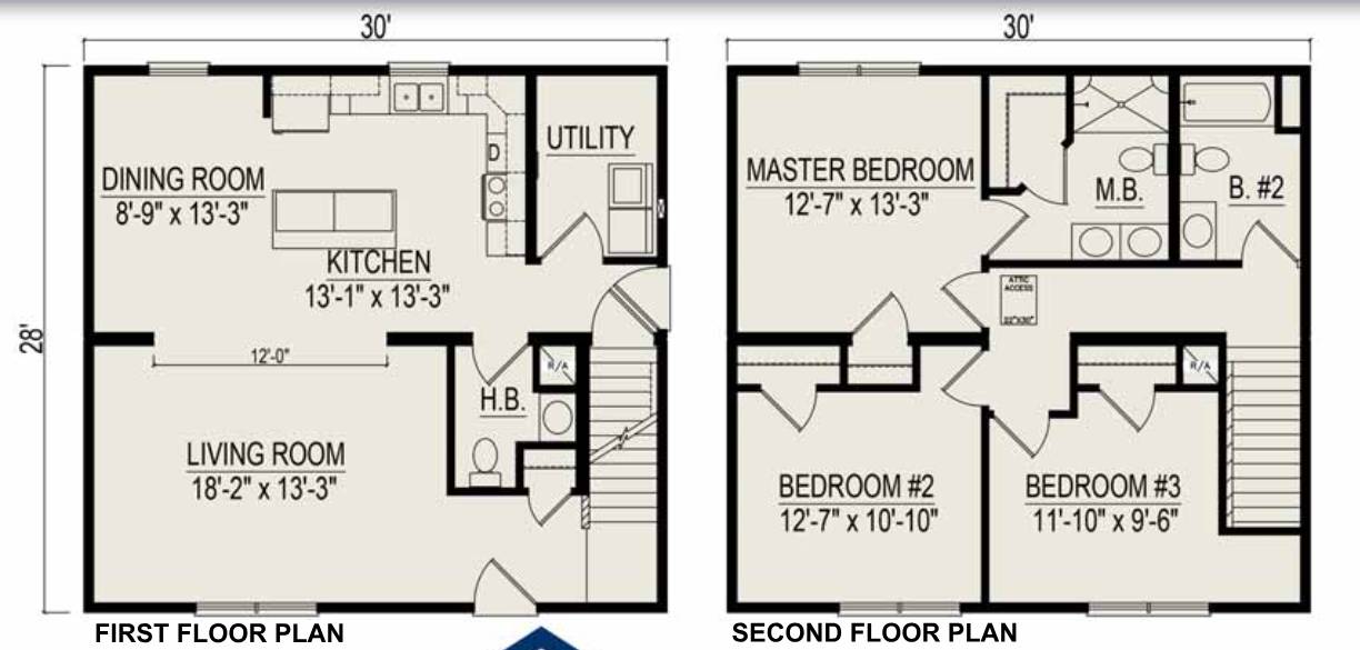Reagan II Two Story Modular Home thumbnail 2