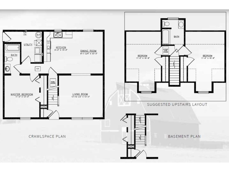 Retreat Cape Cod Modular Home (Unfinished 2nd Floor) thumbnail 3