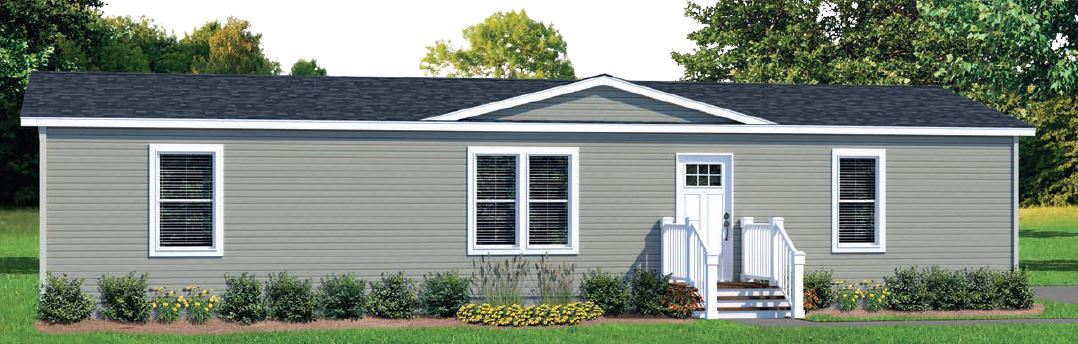 Ridge Ranch Double Wide Mobile Home – 24 x 52 by Next Modular