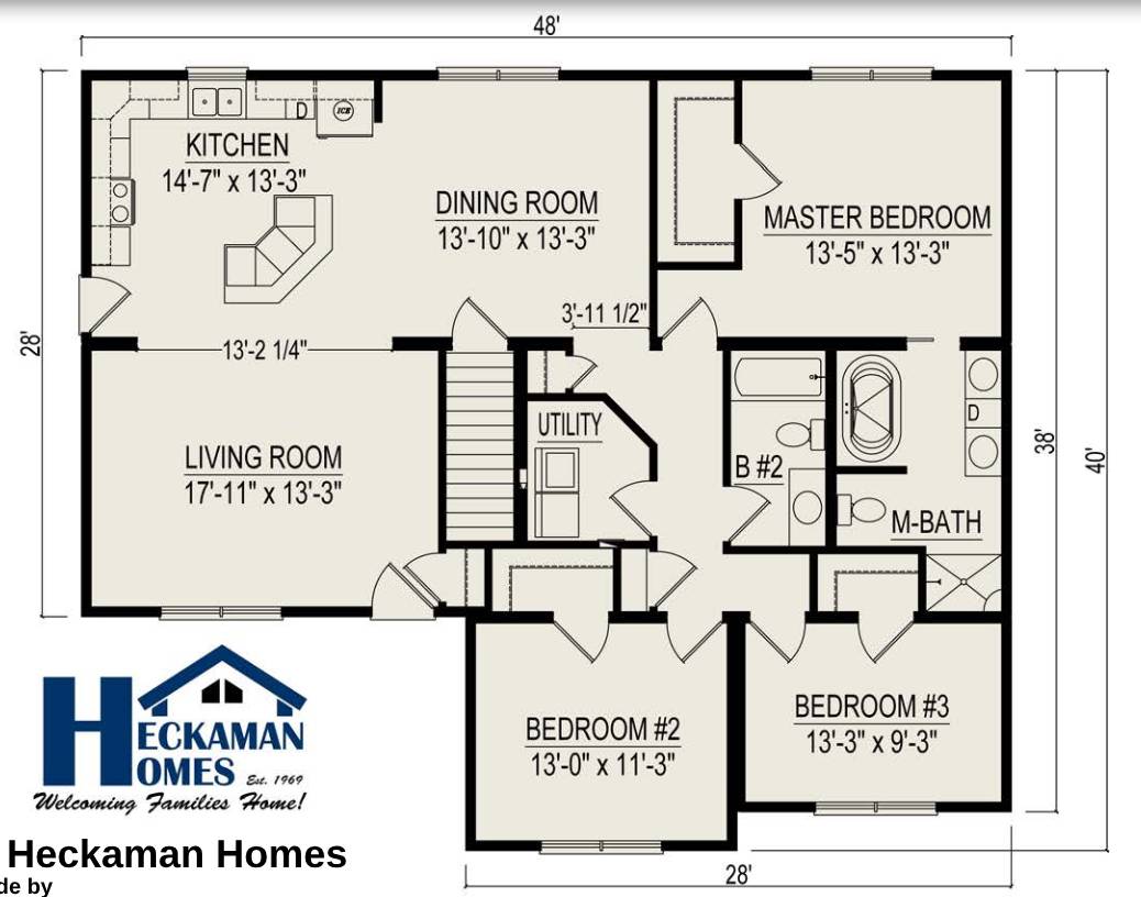 Rockport II Ranch Modular Home thumbnail 2