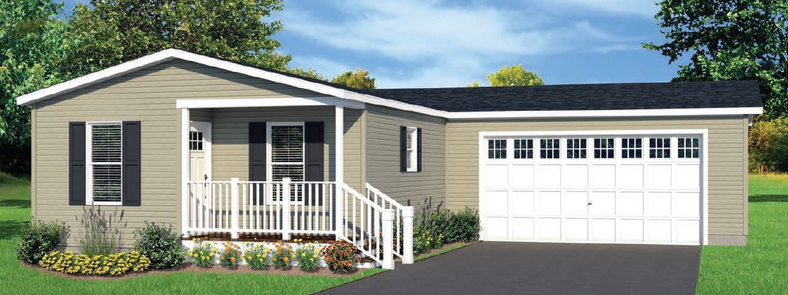 Valley Ranch Double Wide Mobile Home – 20 x 56 by Next Modular