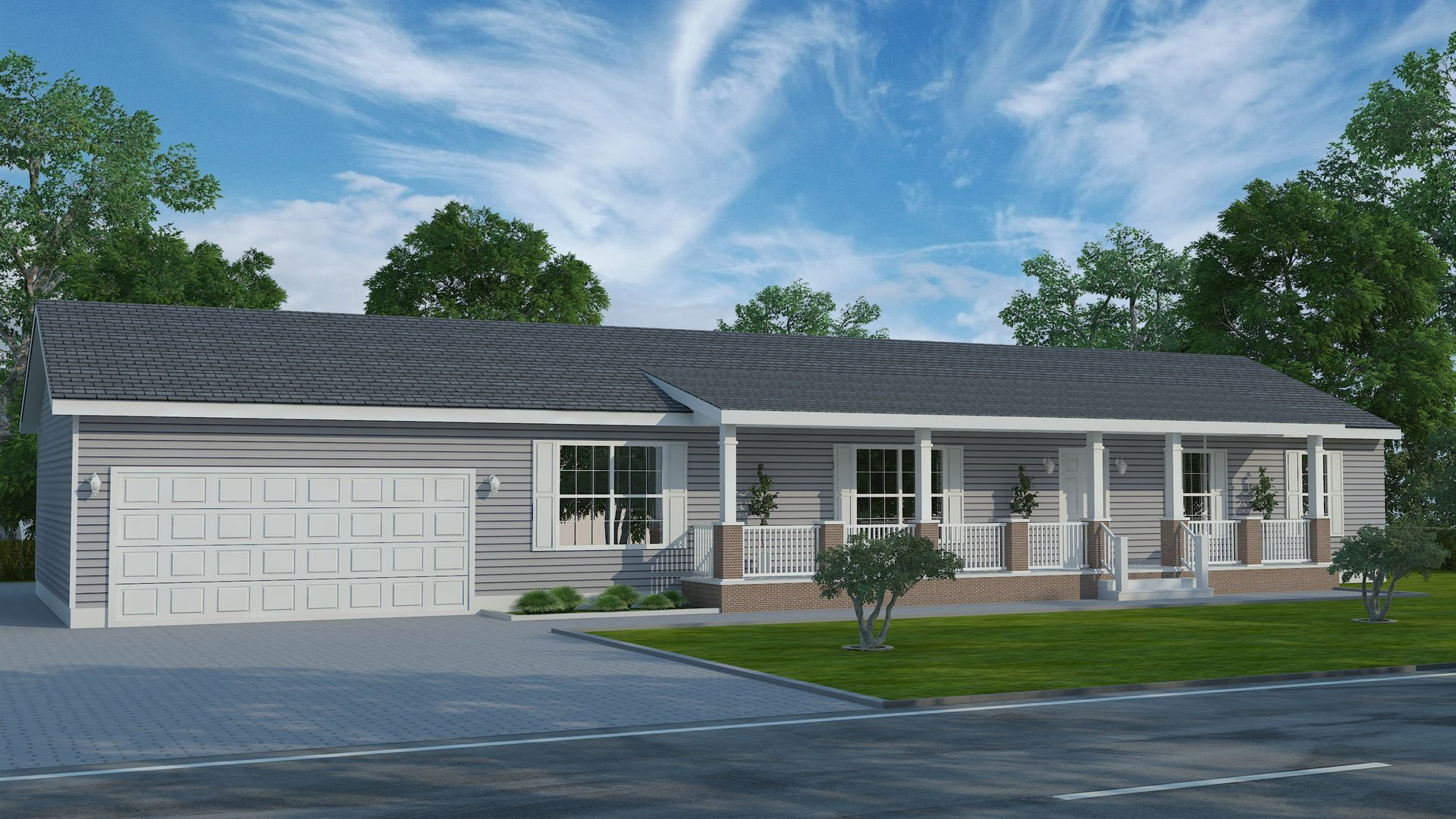 Walnut Forest Ranch Modular Home by Next Modular