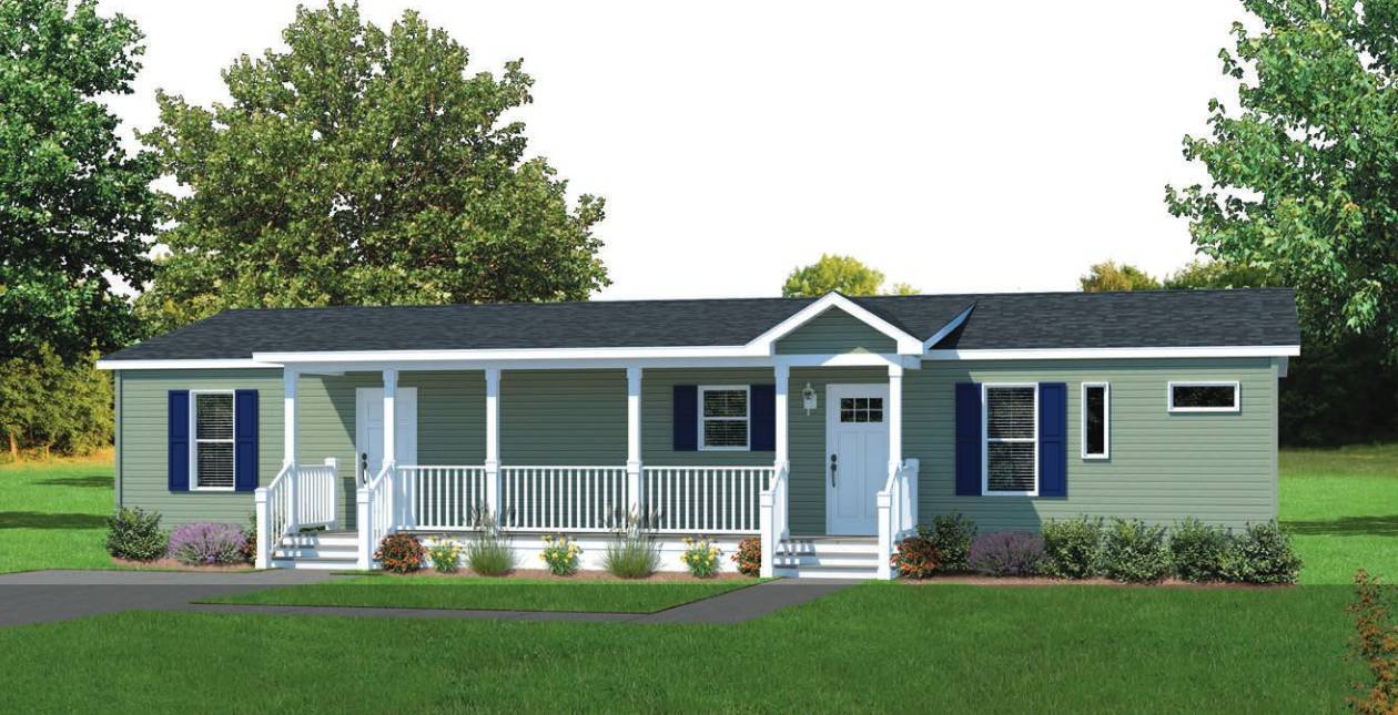 Waterfall Ranch Double Wide Mobile Home – 28 x 56 thumbnail 2