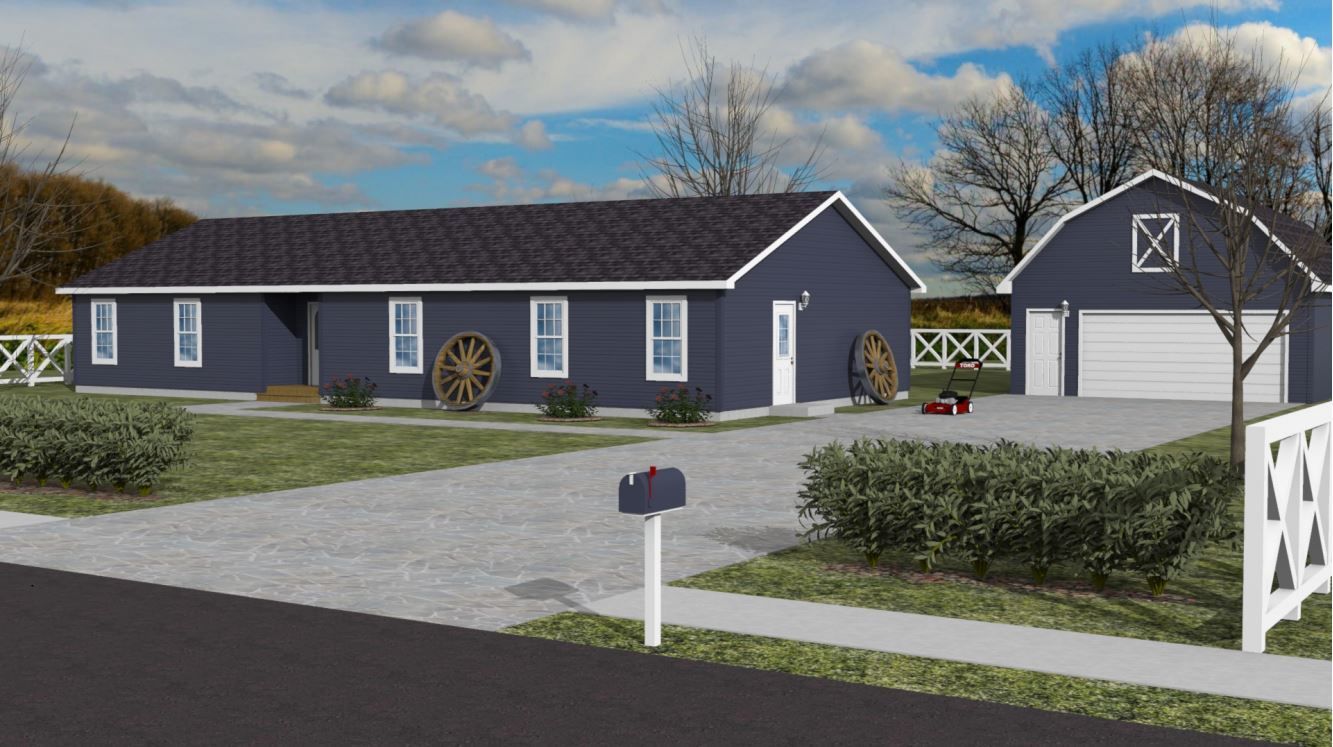 Whispering Forest Ranch Modular Home by Next Modular