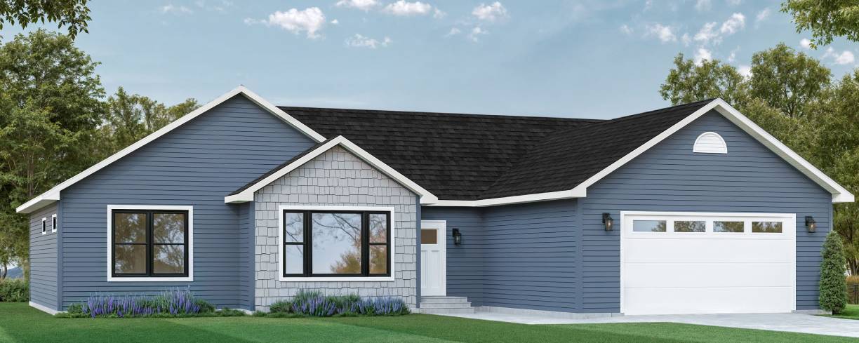 Wilkes-Barre Ranch Modular Home by Next Modular