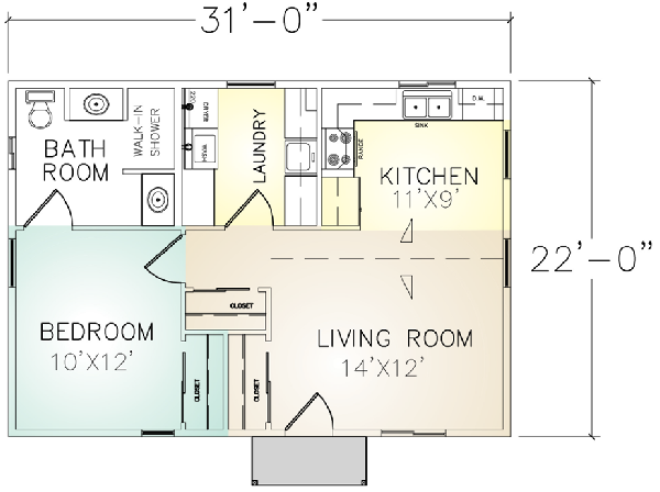 Sonoma - Granny Flat by Pacific Modern Homes
