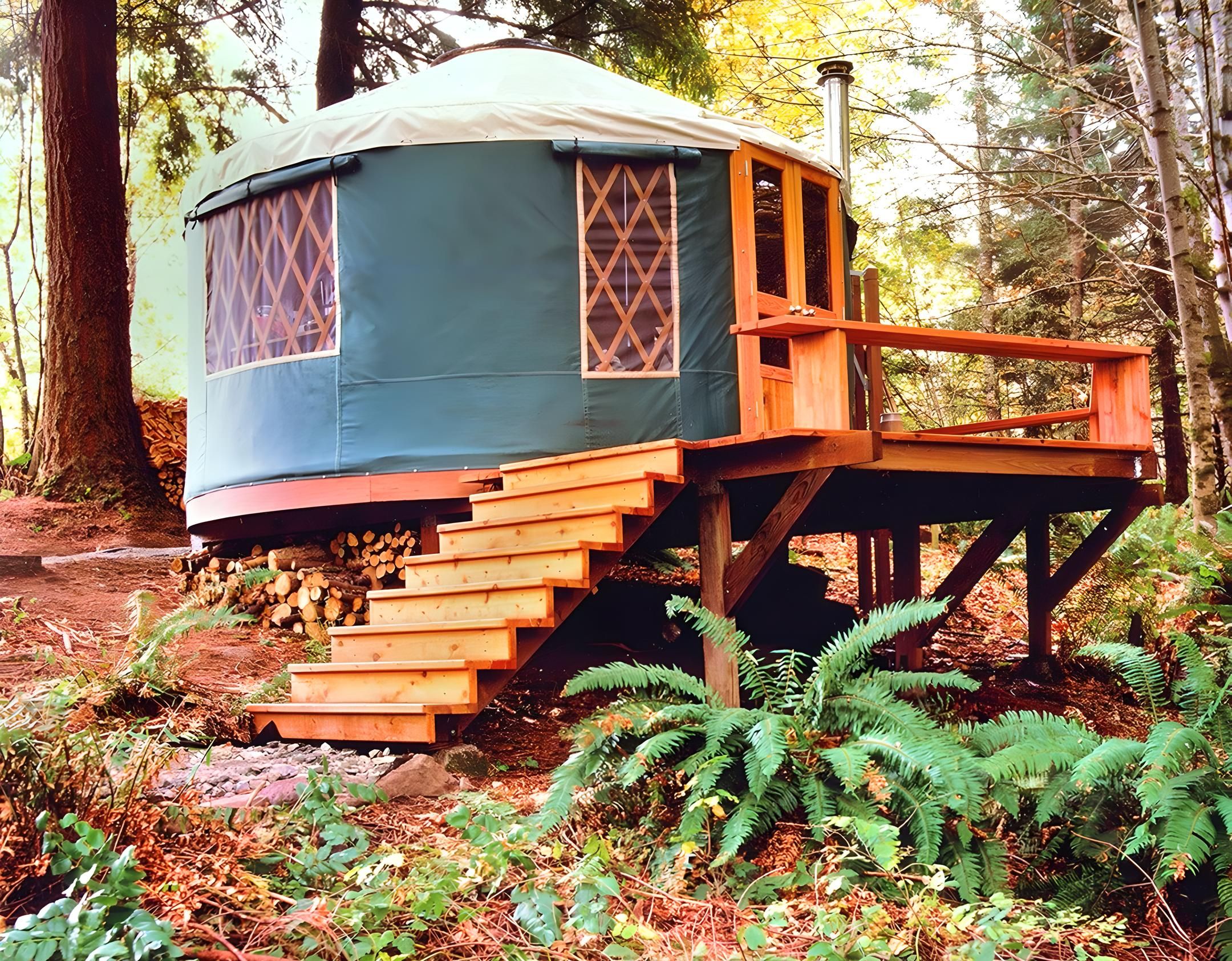 16-foot yurt by Pacific Yurts