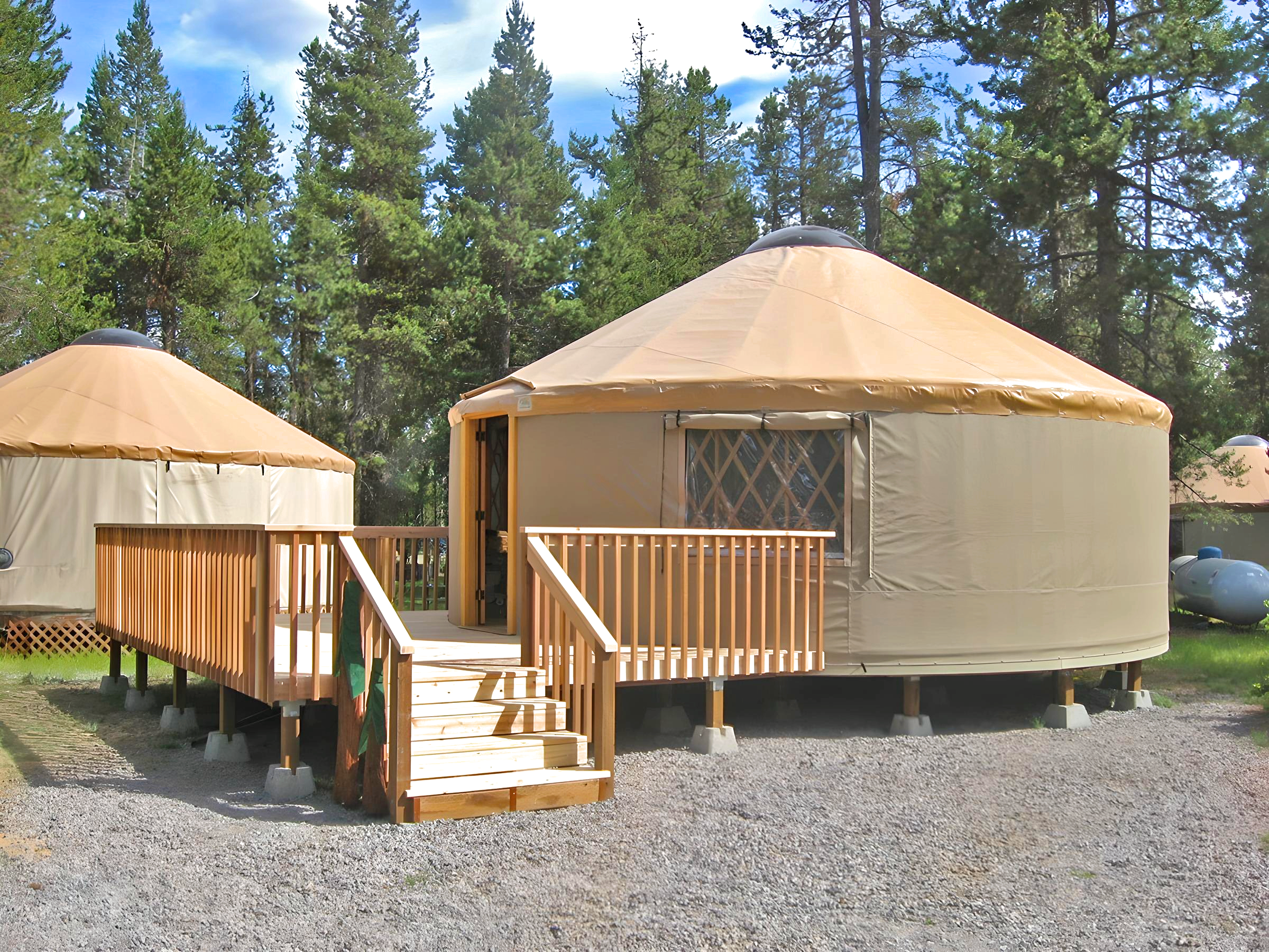 24-foot yurt by Pacific Yurts