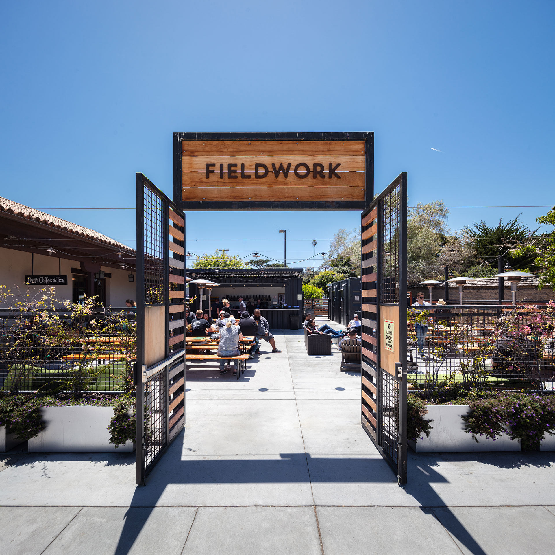 UPTOWN BIERGARTEN by Rad Lab