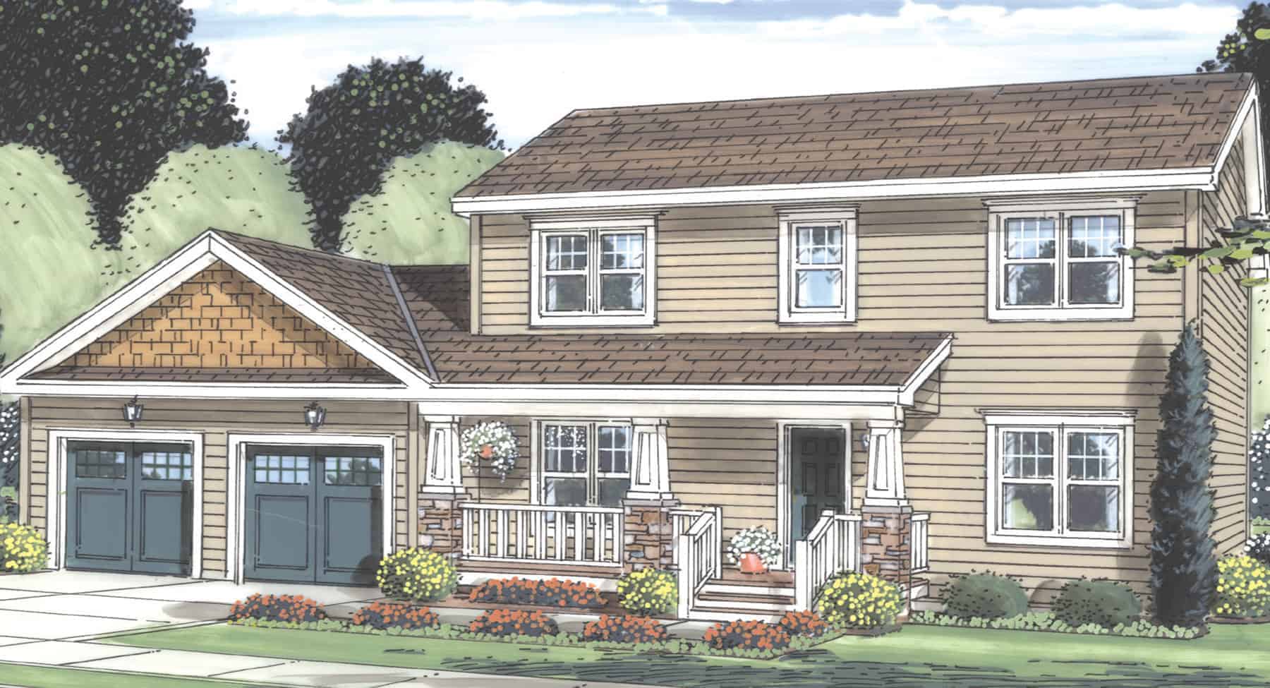 The Bayside II by Simplex Homes