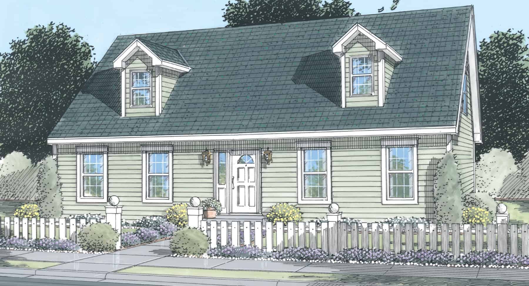 The Cape Vincent II by Simplex Homes