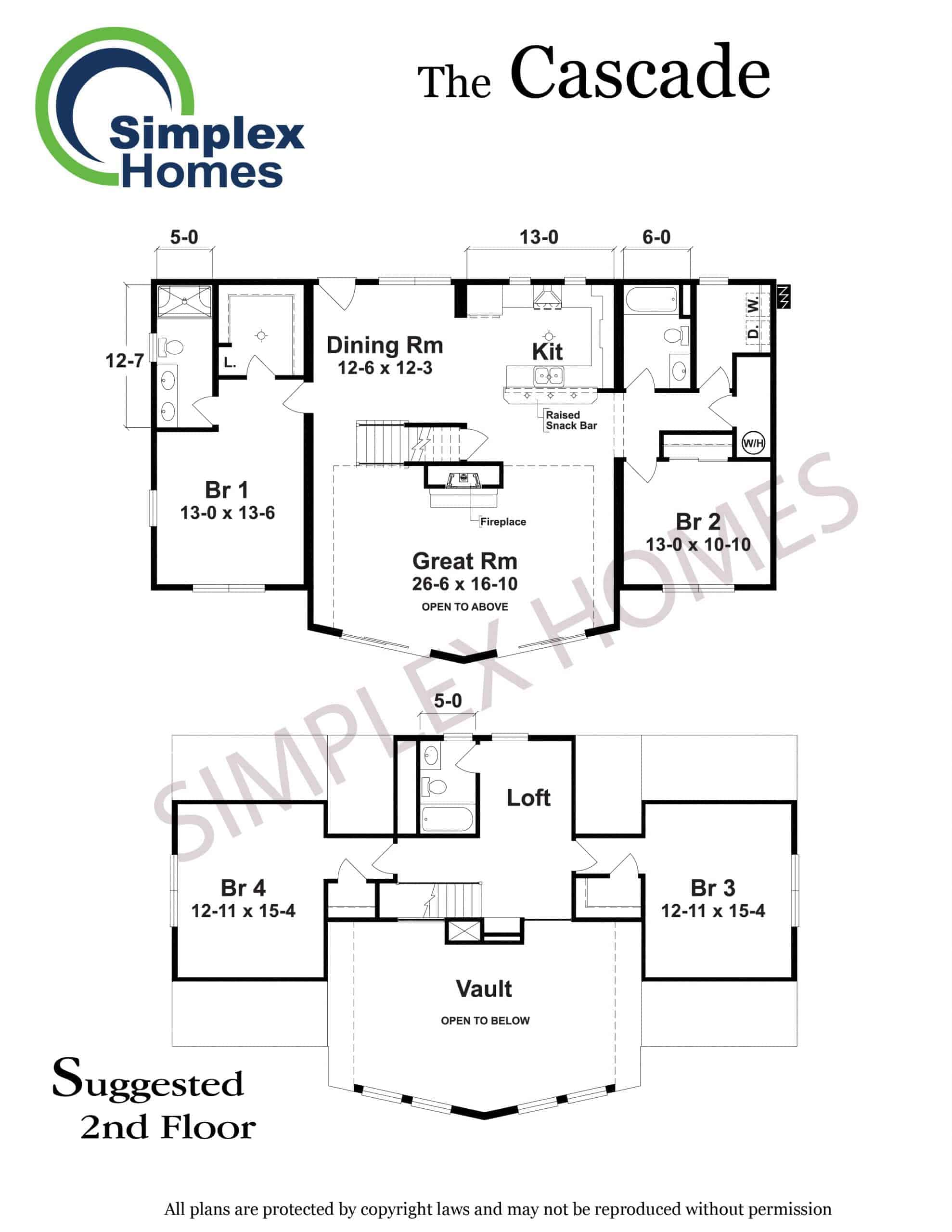 The Cascade by Simplex Homes
