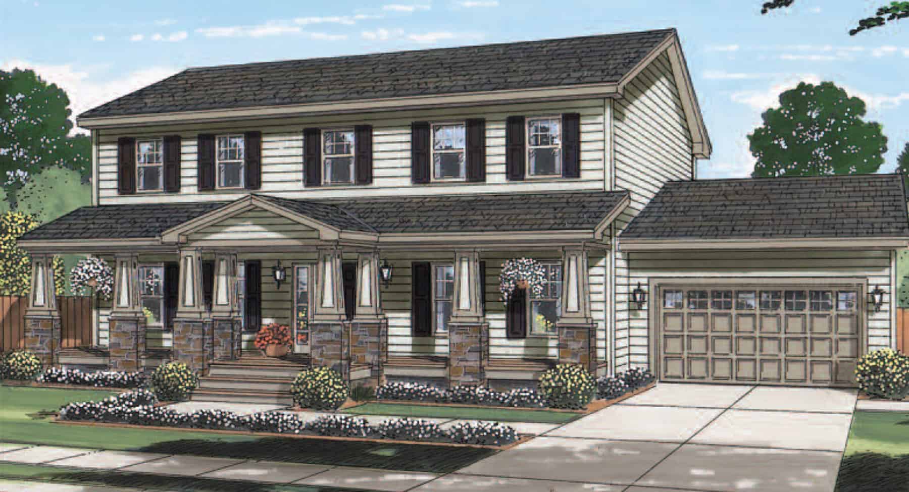 The Ellensville II by Simplex Homes