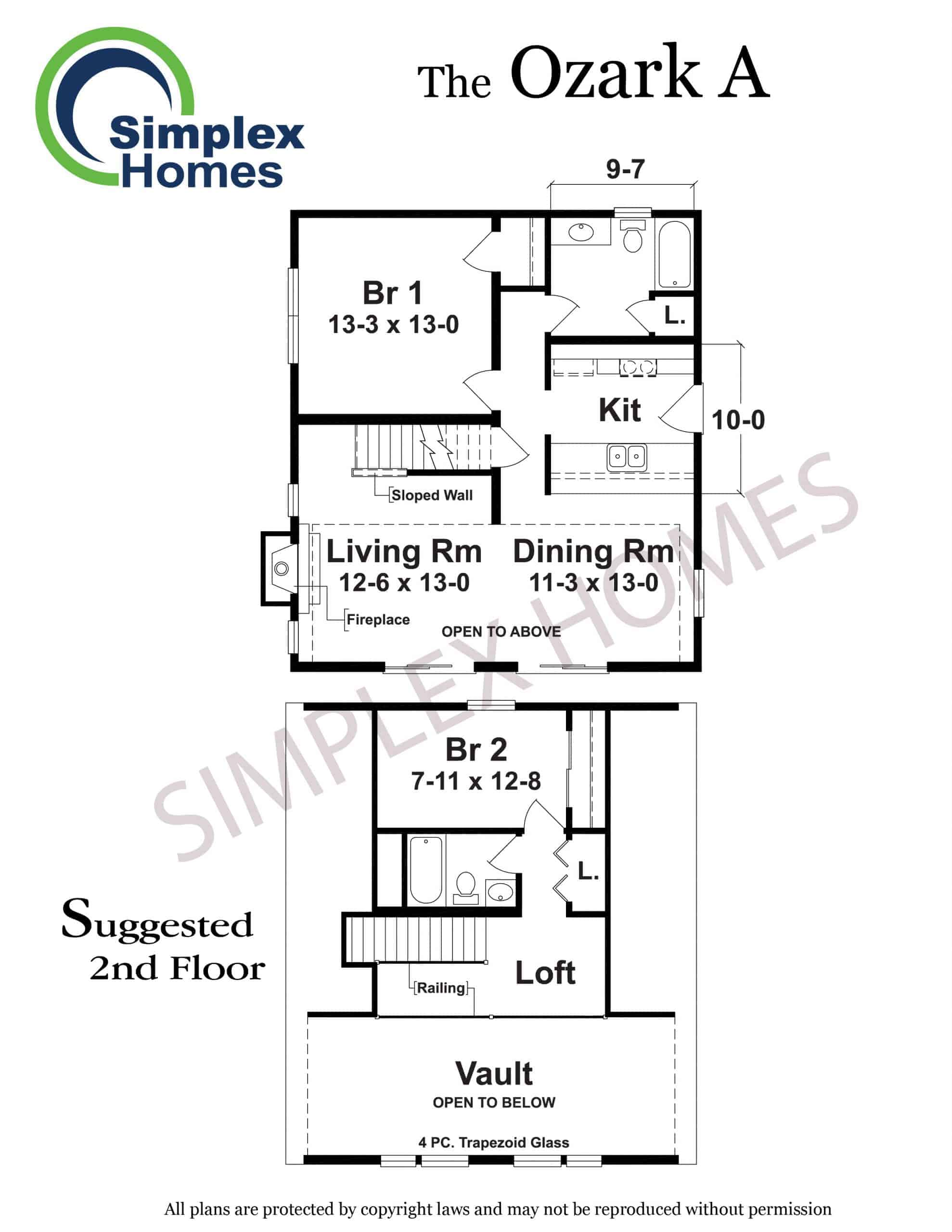 The Ozark A by Simplex Homes