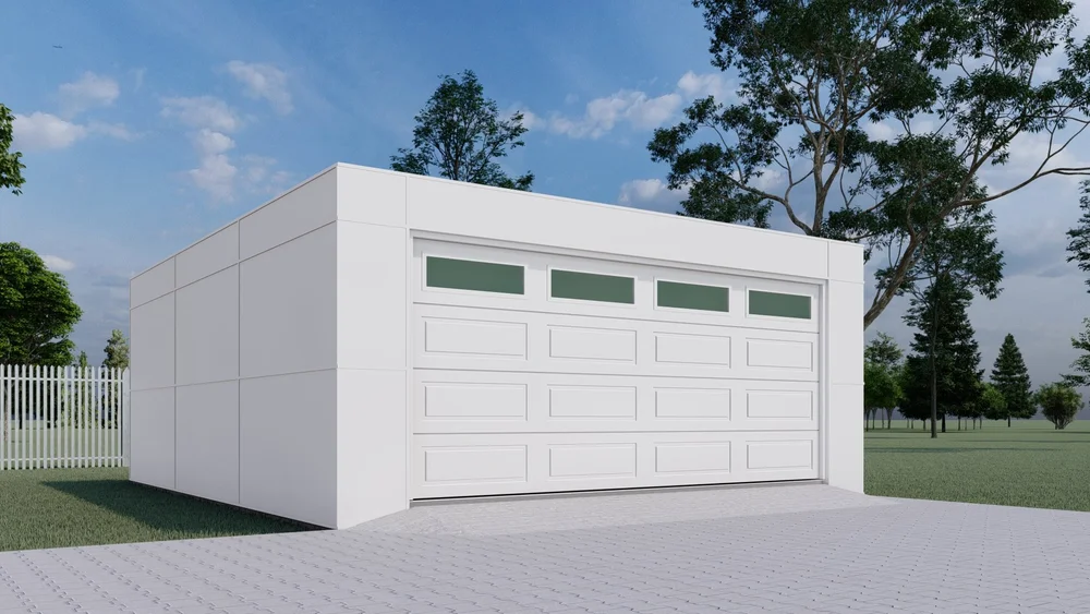 The Stack Homes Modular Garage by Stack Homes