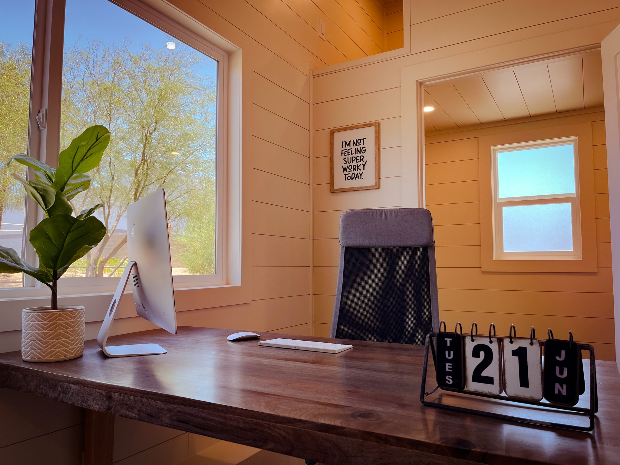 THE OFFICE by Uncharted Tiny Homes