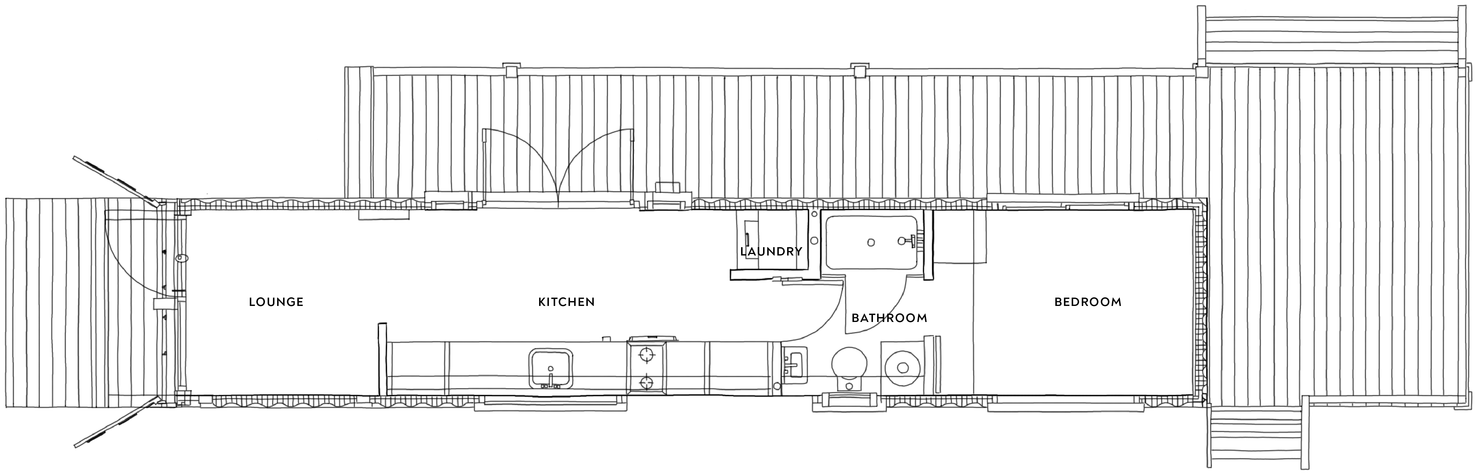 Clovelly Pod by West Coast Container Homes